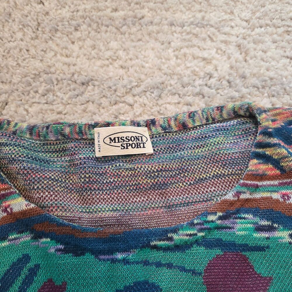 MISSONI - Multi Colour Women's Sweater Lovely Detail - Medium - Picture 2 of 9